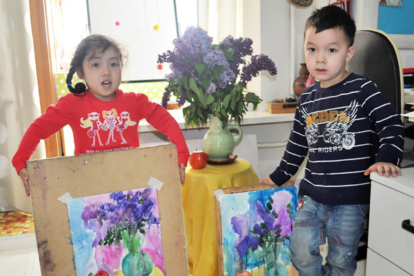 Мастерская живописи и творчества для детей в Алматы.